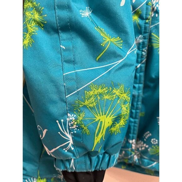 ZeroXposur Girls Hoodie Full zip up Insulated Track Ski Jacket Blue Sz 14 100% P - Picture 5 of 9